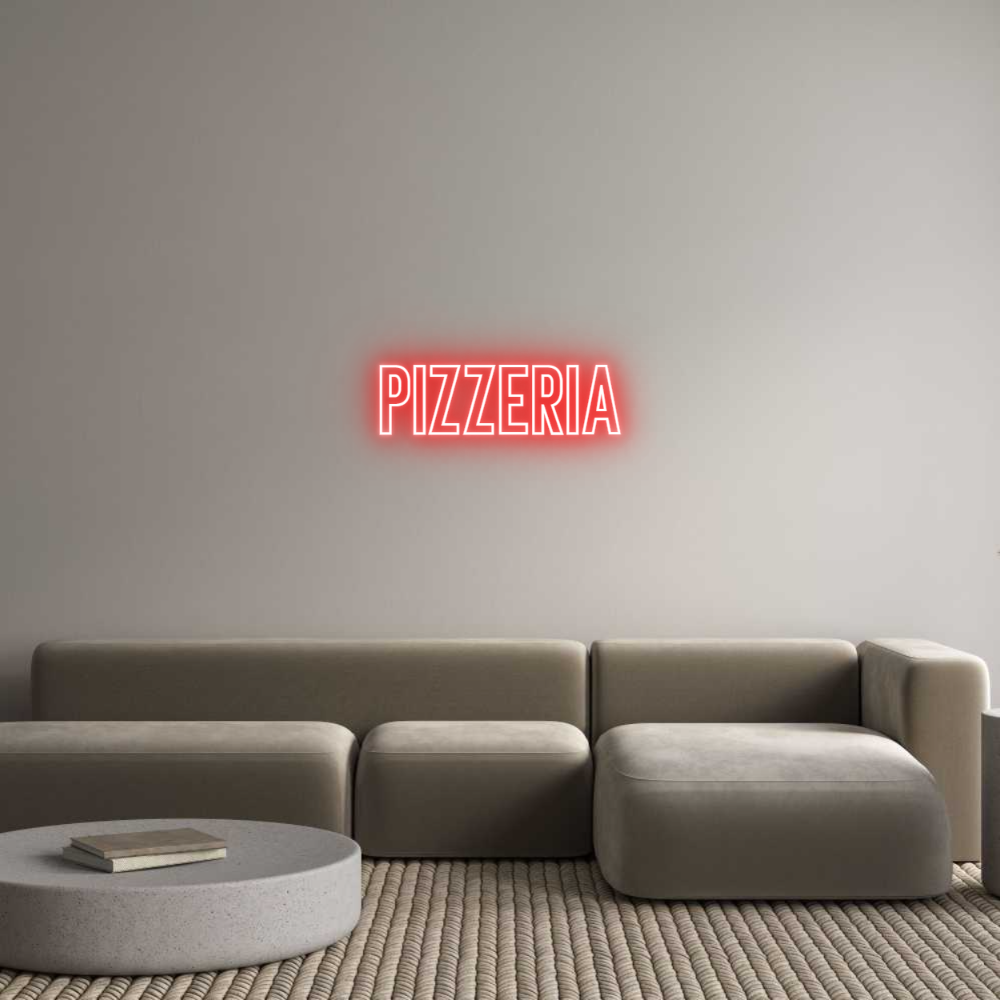 Anpassad neon: PIZZERIA