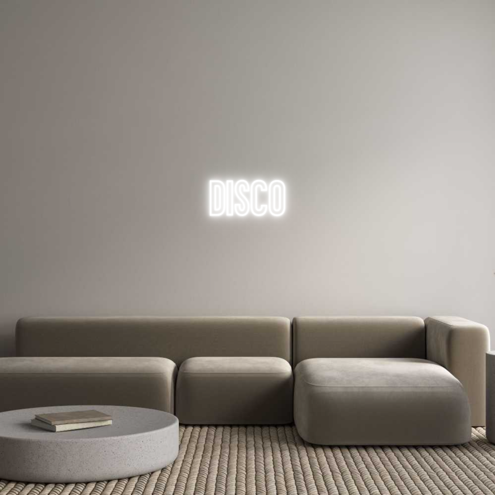 Anpassad neon: DISCO