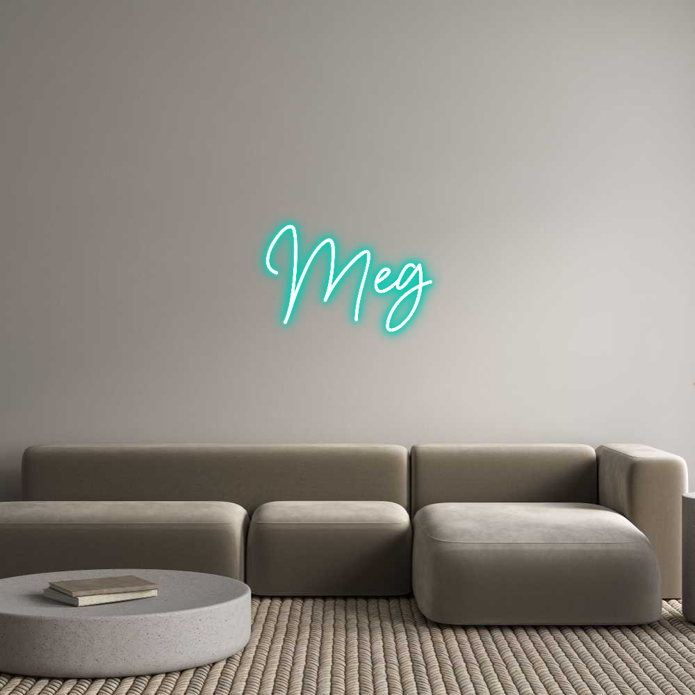 Anpassad neon: Meg