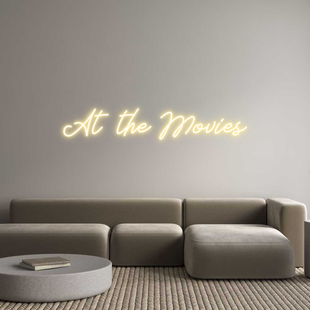 Anpassad neon: At the Movies