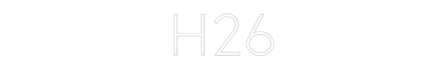Anpassad neon: H26