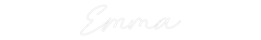 Anpassad neon: Emma