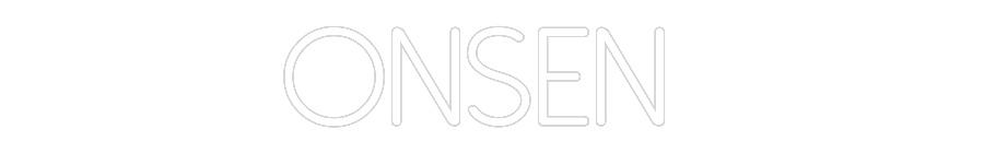 Anpassad neon: Onsen