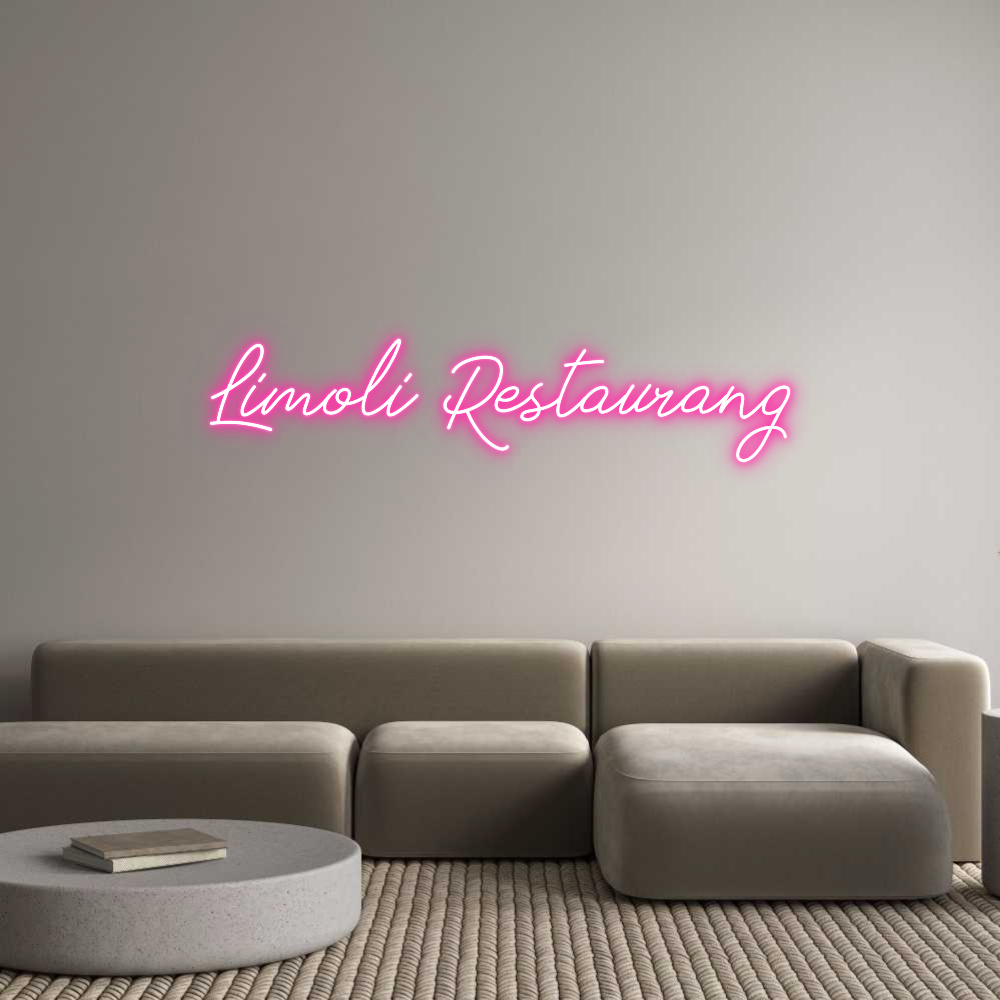 Anpassad neon: Limoli Restau...
