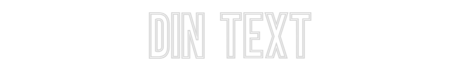 Anpassad neon: Din text