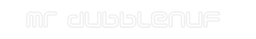 Anpassad neon: mr dubblenuf