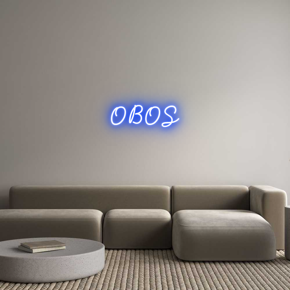 Anpassad neon: OBOS