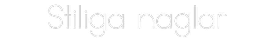 Anpassad neon:  Stiliga nagl...