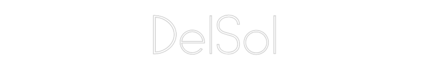 Anpassad neon: DelSol
