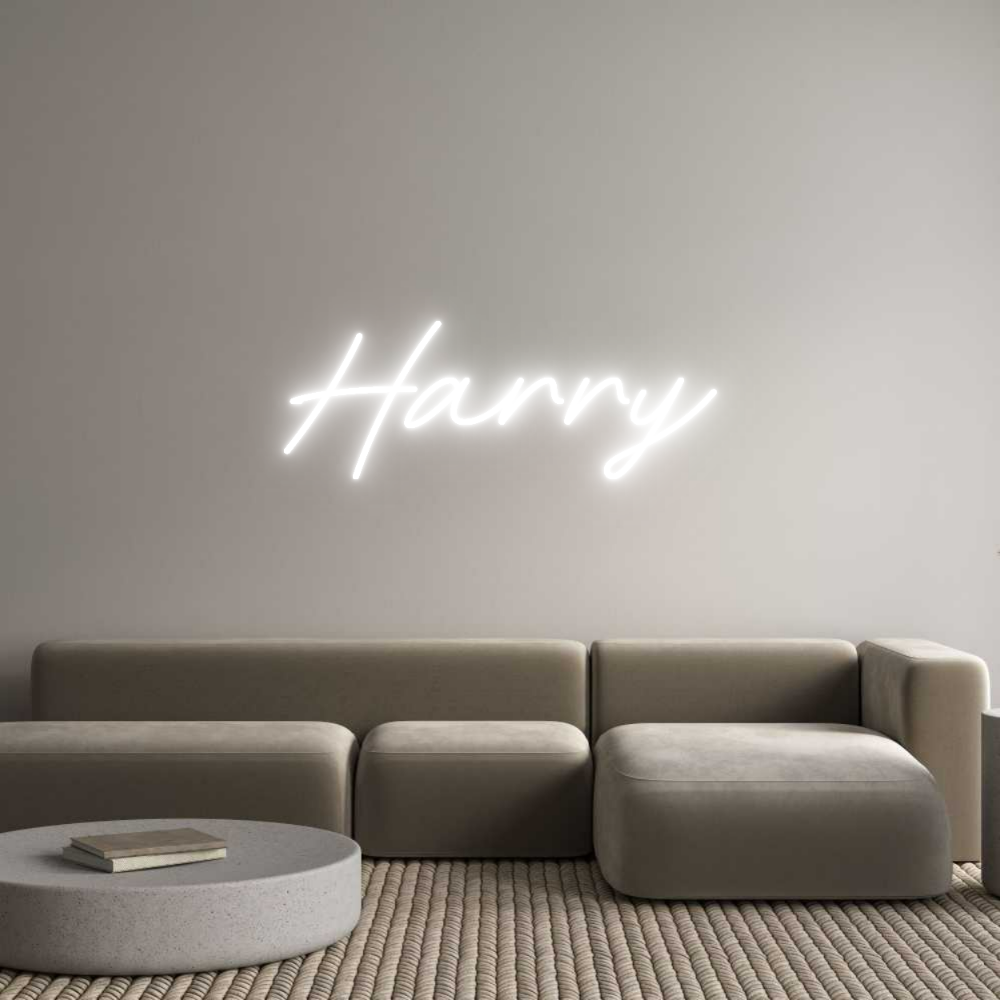 Anpassad neon: Harry