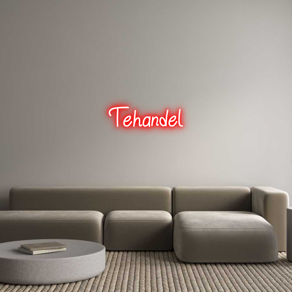 Anpassad neon: Tehandel