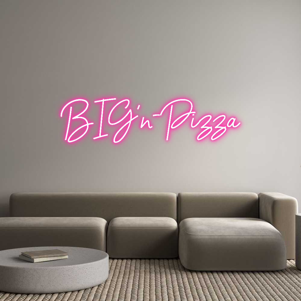 Anpassad neon: BIG’n-Pizza
