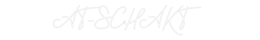 Anpassad neon: AT-SCHAKT