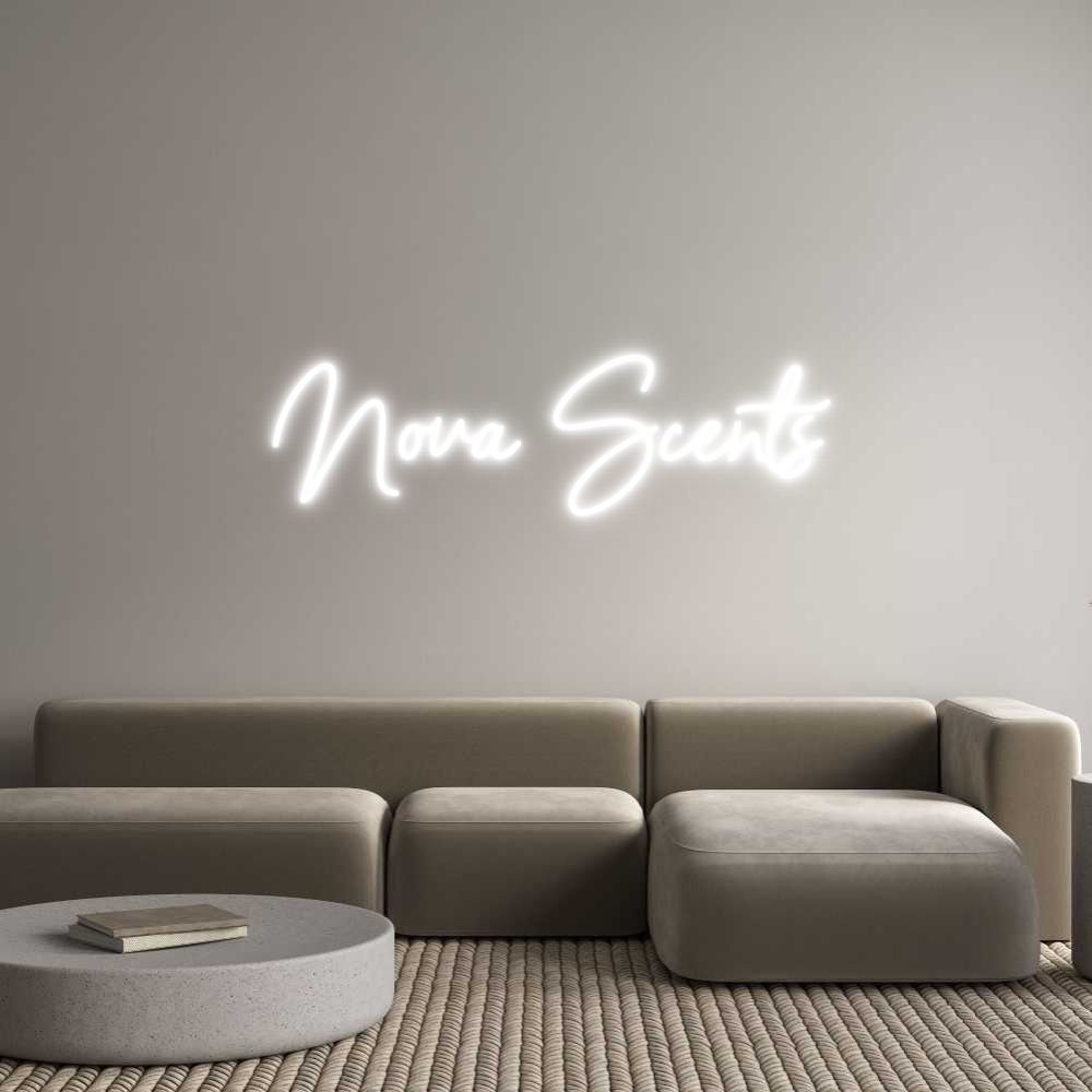 Anpassad neon: Nova Scents