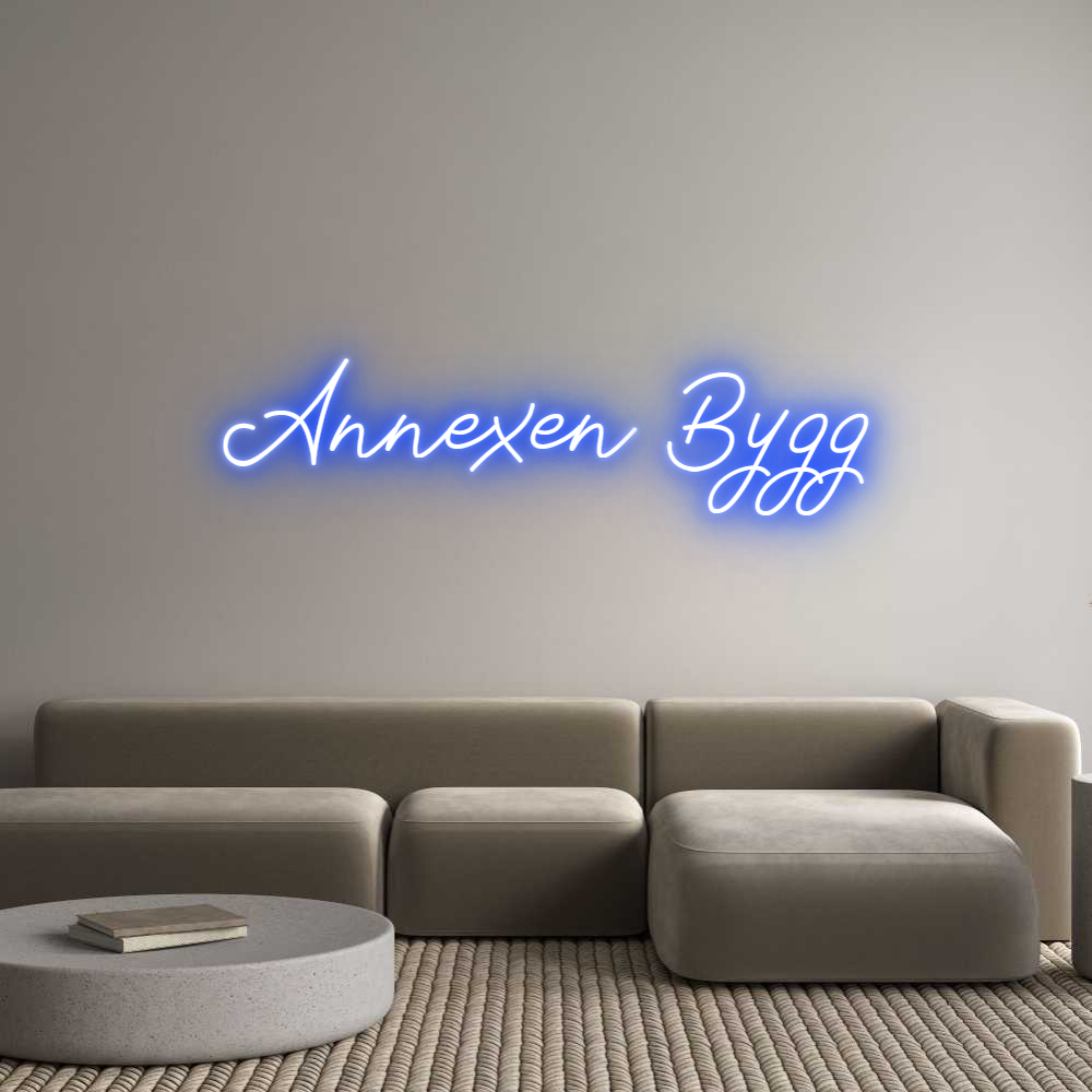 Anpassad neon: Annexen Bygg