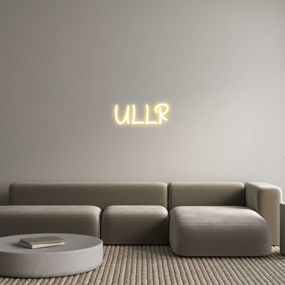 Anpassad neon: ULLR