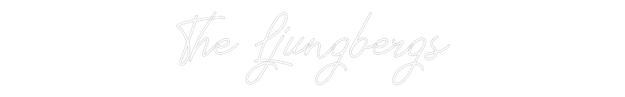 Anpassad neon: The Ljungbergs