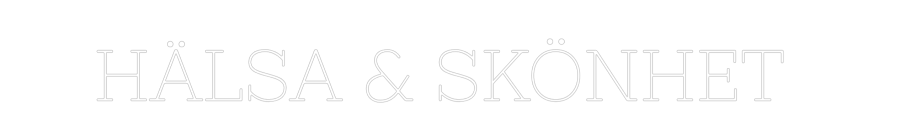 Anpassad neon: HÄLSA & SKÖNH...