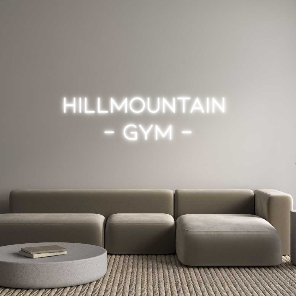 Anpassad neon: Hillmountain ...