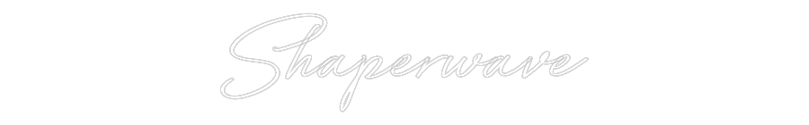 Anpassad neon: Shaperwave