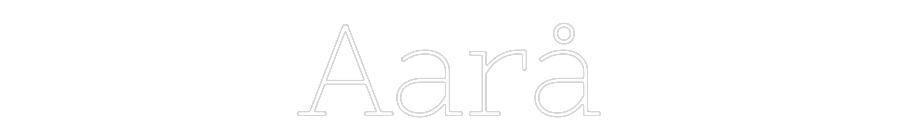 Anpassad neon: Aarå