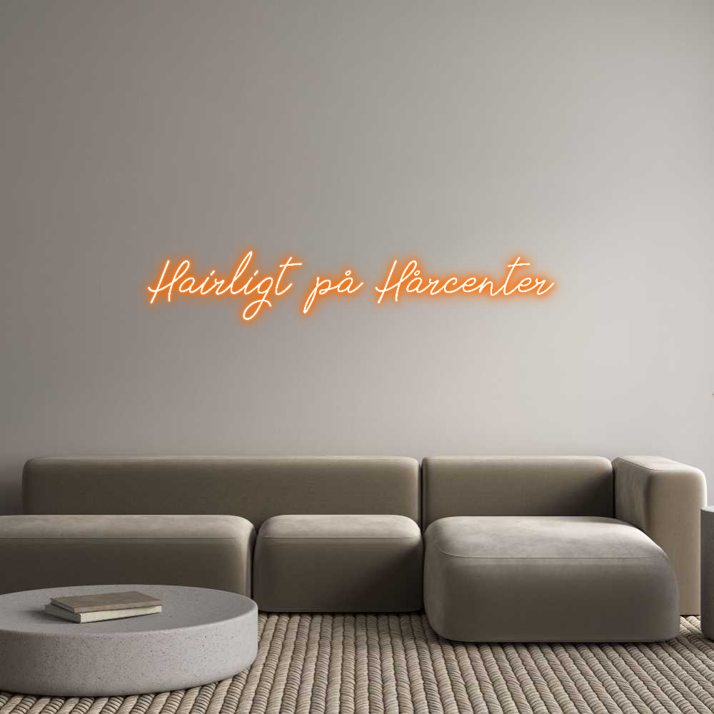 Anpassad neon: Hairligt på H...