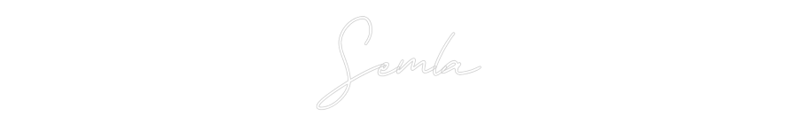 Anpassad neon: Semla