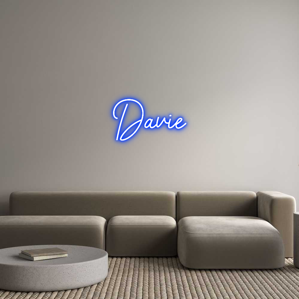 Anpassad neon: Davie