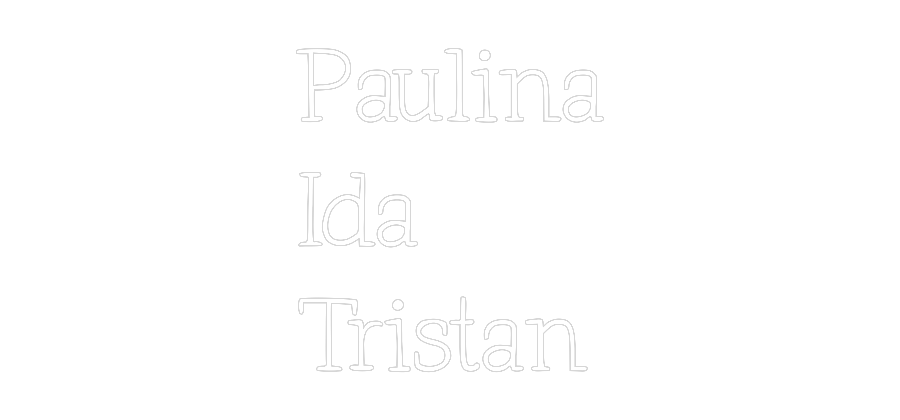 Anpassad neon: Paulina
Ida...