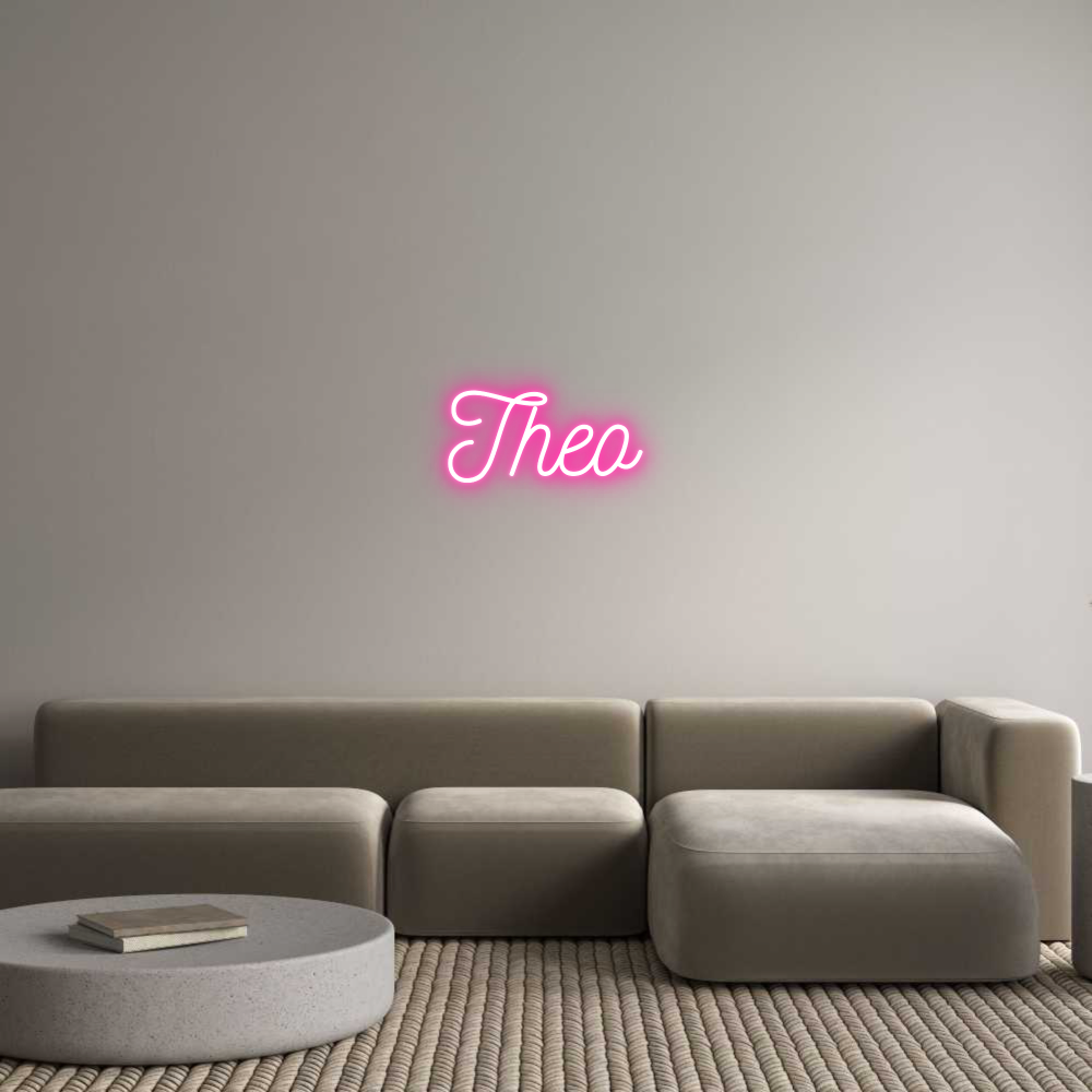 Anpassad neon: Theo