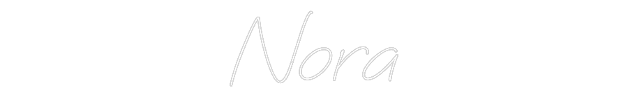 Anpassad neon: Nora