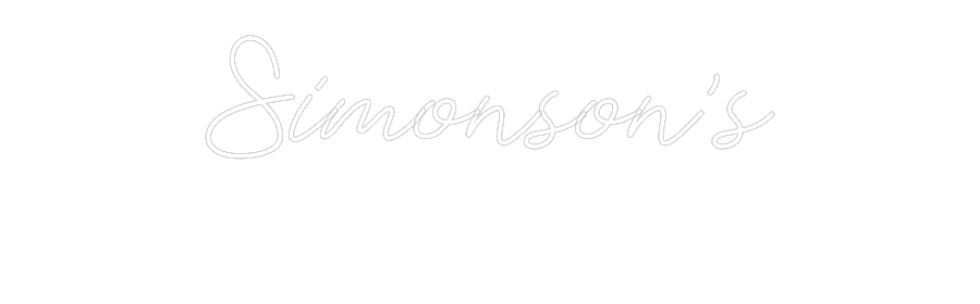 Anpassad neon: Simonson’s