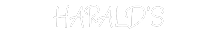 Anpassad neon: HARALD’S