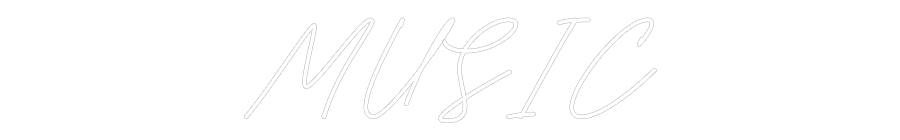 Anpassad neon: MUSIC