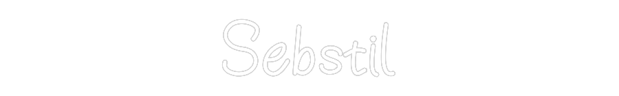 Anpassad neon: Sebstil