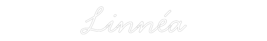 Anpassad neon: Linnéa