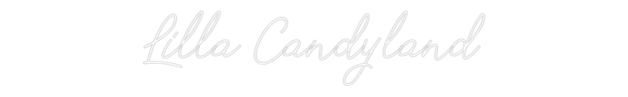 Anpassad neon: Lilla Candyland