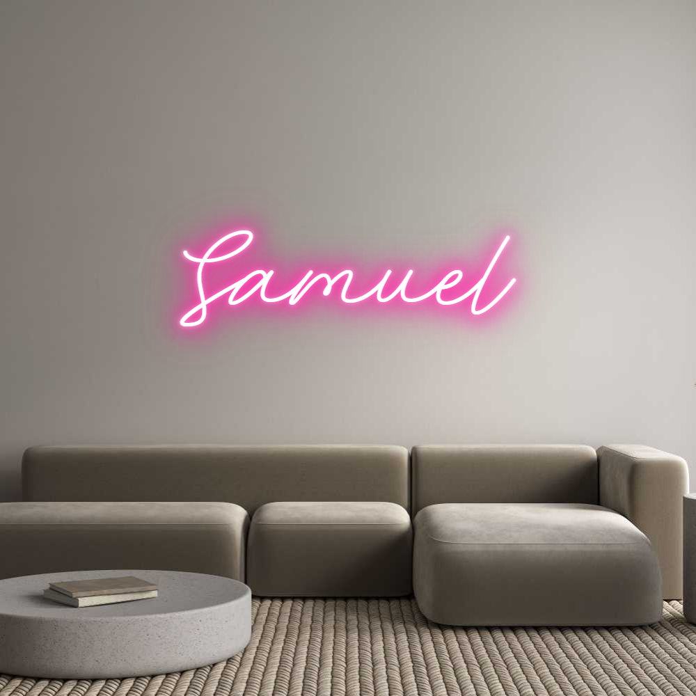 Anpassad neon: Samuel