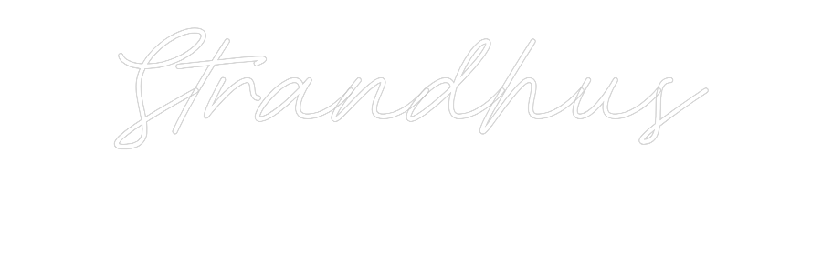 Anpassad neon: Strandhus