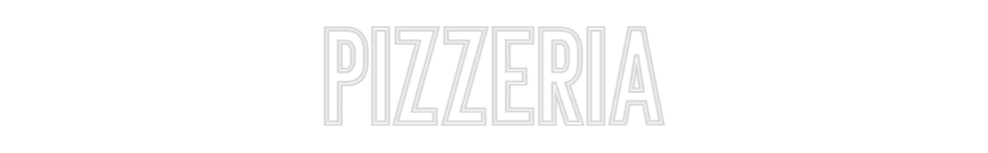 Anpassad neon: PIZZERIA