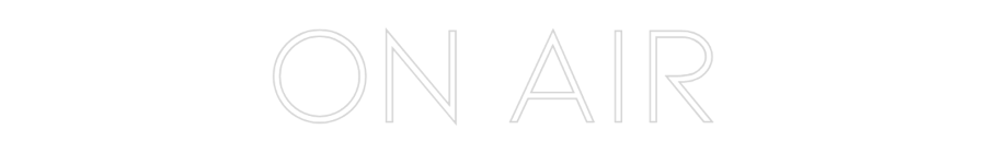 Anpassad neon: ON AIR