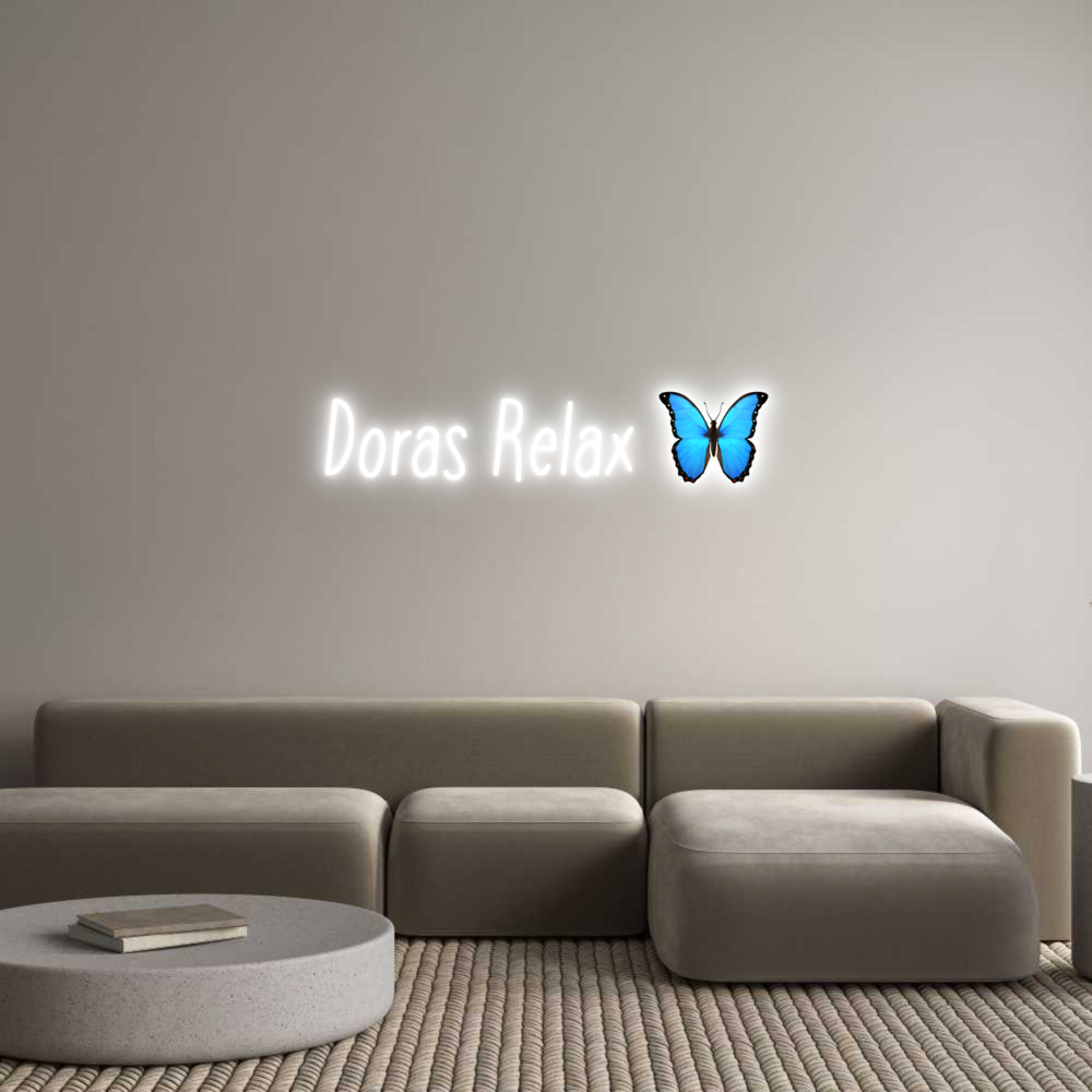 Anpassad neon: Doras Relax 🦋