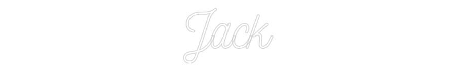 Anpassad neon: Jack