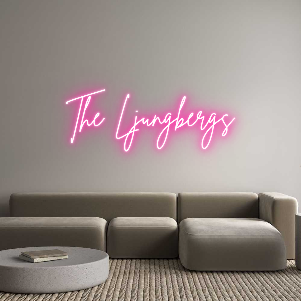 Anpassad neon: The Ljungbergs