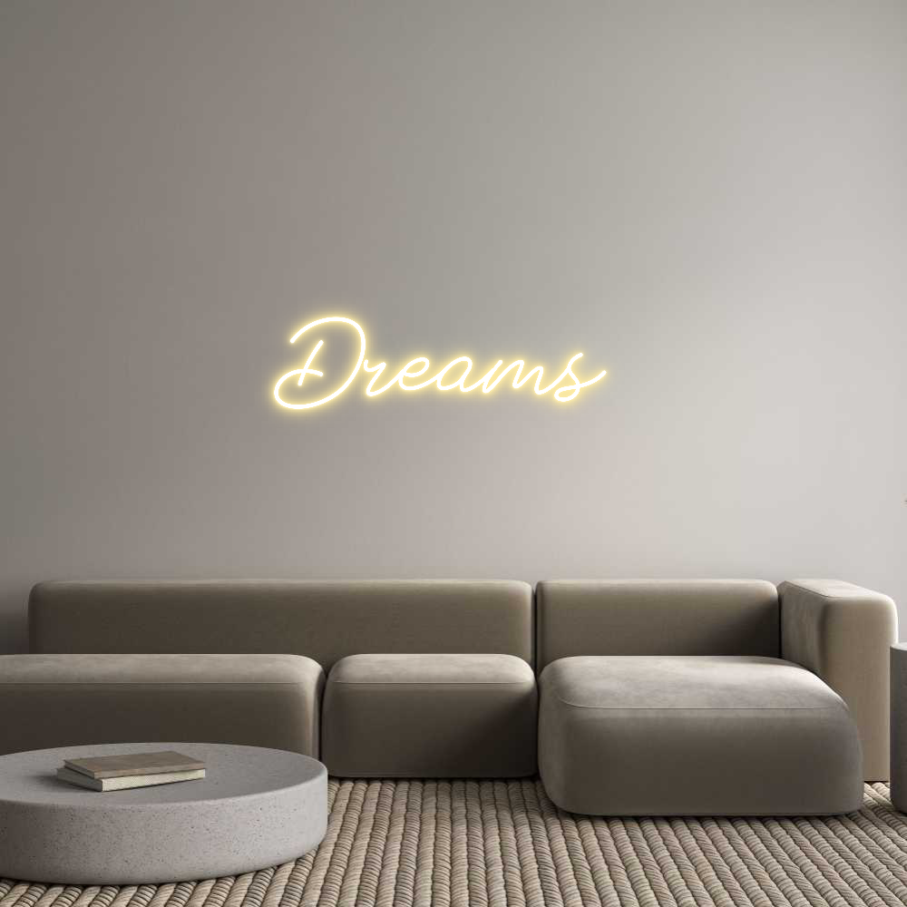 Anpassad neon: Dreams