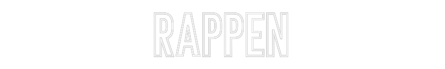 Anpassad neon: Rappen