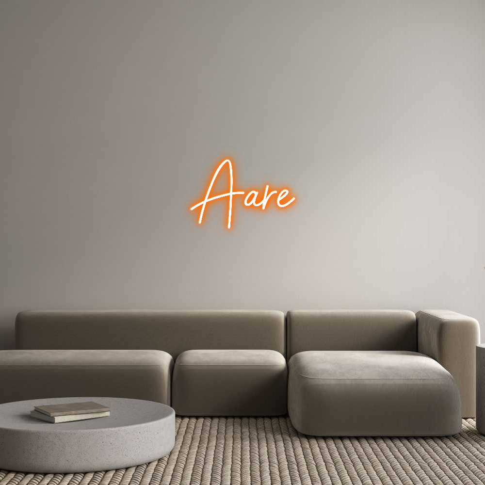 Anpassad neon: Aare