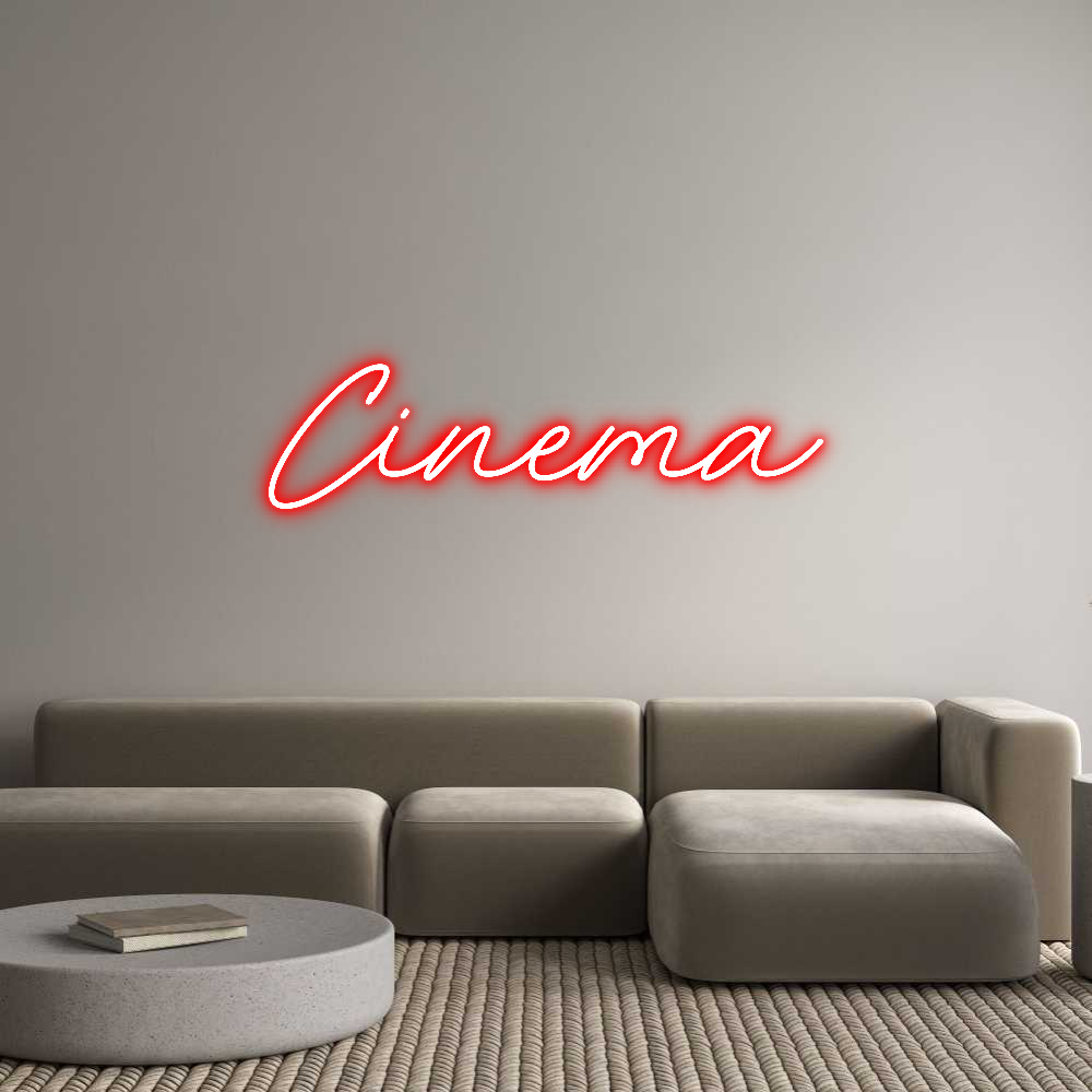 Anpassad neon: Cinema