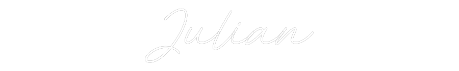 Anpassad neon: Julian