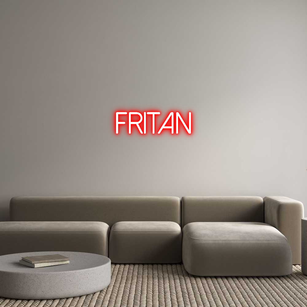 Anpassad neon: Fritan